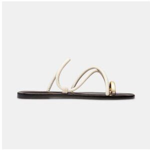 Emme Parsons - Laurie Sandal in Ivory Nappa (NWT) (Size 40 - US 9/9.5)